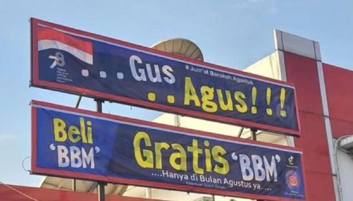 Pemilik Nama Agus Merapat! SPBU di Wilayah Ini Kasih BBM Gratis Selama Bulan Agustus 2023