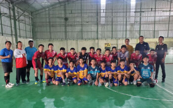 Menumbuhkan Mentalitas Generasi Muda, Pemerintah Kecamatan Serang Baru Gelar Turnamen Futsal Antar Desa