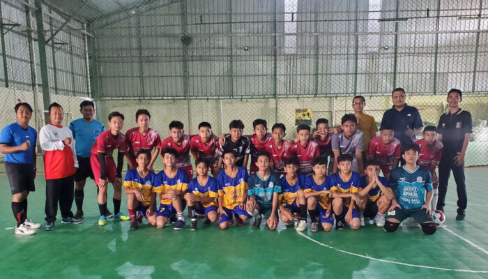 Menumbuhkan Mentalitas Generasi Muda, Pemerintah Kecamatan Serang Baru Gelar Turnamen Futsal Antar Desa