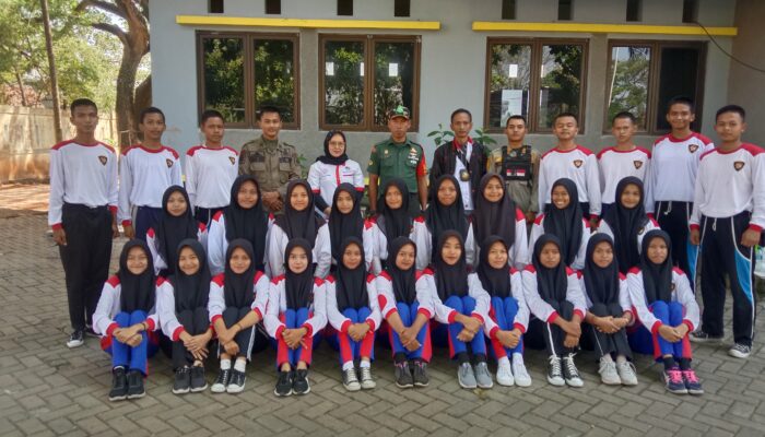 Seleksi dan pelatihan paskibra HUT RI ke 78 tingkat Kecamatan Kedungwaringin Kabupaten Bekasi