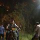 Gunung Jayanti Palabuhanratu Terbakar, Kapolres Sukabumi Bersama Dandim Siaga Di Pemukiman