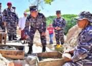 Jadi Rumah Pancasila, TNI AL Bangun Pura Ibadah Umat Hindu di Kota Manado