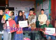 H. Inayahtullah Wakil Bupati Muratara Salurkan Bansos Kematian