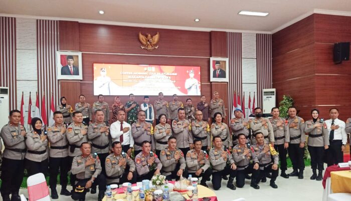 Coffe Morning Kapolda Metro Jaya Bersama Jajaran Polres Metro Bekasi