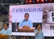 Sebelum Daftar ke KPU Pasangan Prabowo-Gibran Temui Relawan dan Pendukung di Indonesia Arena GBK