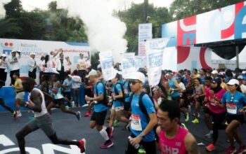 549 Personel Polda Metro Jaya Kawal Kegiatan Lomba Marathon 2023