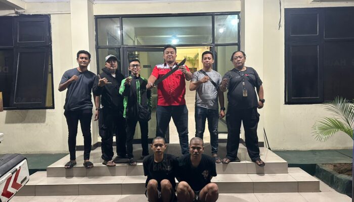 Pinta Paksa Uang Sewa Kamar Open BO, Dua Pelaku Kejahatan Di Bekuk Sat Reskrim Polsek Tambun