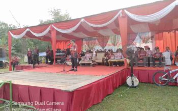 Bupati Dan Wakil Bupati Muratara Senam Gembira Bersama Masyarakat dan Pelajar    