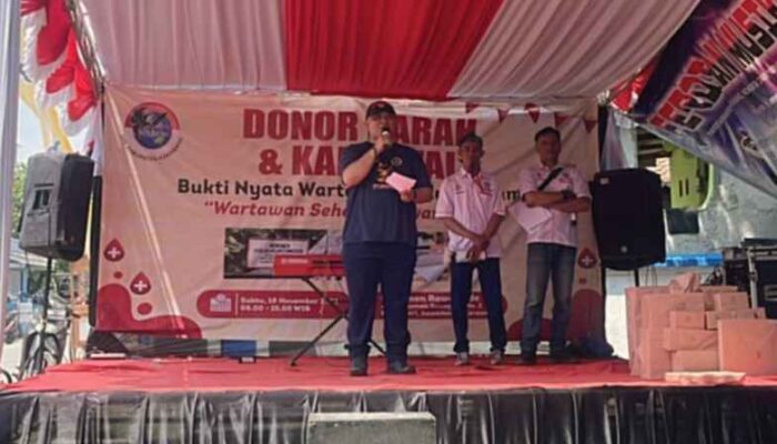 Ketua Umum IWO-INDONESIA NR. Icang Rahardian, S.H di Acara Hari Pahlawan