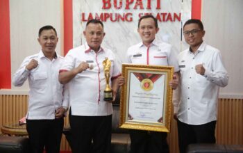 Kabupaten Lampung Selatan Raih Penghargaan IGA AWARDS 2023 Sebagai Kabupaten Sangat Inovatif