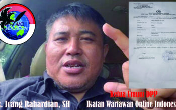 Ketua Umum IWO-INDONESIA NR. Icang Rahardian, SH akan Dampingi Kasus Penganiayaan Wartawan di Banyuasin