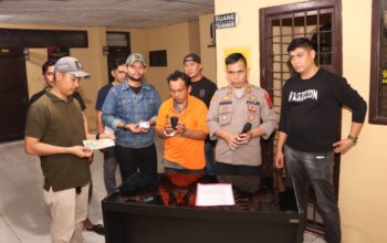 Kerja Sama Polres Sergai Dengan Polres Nagan Raya Polda Aceh Berhasil Ungkap Kasus Curanmor