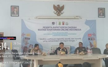 Ketua Umum IWO INDONESIA NR. Icang Rahardian, S.H Hadir di Acara Rakerda  IWOI DPD Karawang