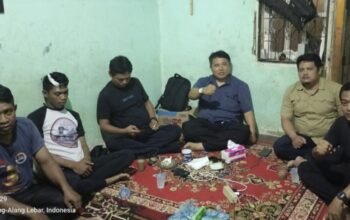 Ketua Umum IWO INDONESIA NR. Icang Rahardian SH Jenguk Bendahara DPD Banyuasin yang Dianiaya