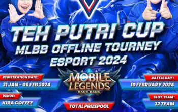 Caleg DPRD Kab.Bekasi Partai Demokrat Dapil 2 Chairika Ananda Putri Gelar Tournament Teh Putri CUP Badminton dan Teh Putri CUP Mobile Legends