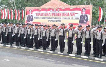Kapolda Sumsel Buka Secara Resmi Pendidikan dan Pembentukan Bintara Polri Polda Sumsel Gelombang I T.A.2024
