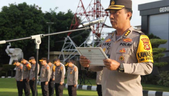 POLDA Sumsel Gelar Apel Siaga PAM TPS