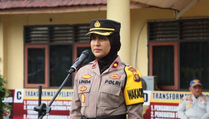 Polres Bungo Gelar Apel Pasukan Ops Keselamatan Siginjai 2024