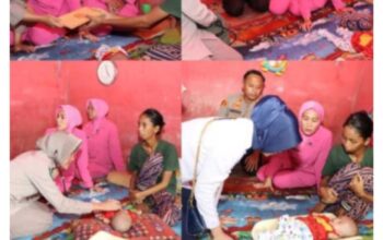 Kapolres Bungo Berikan Bantuan kepada Anak yang Mengalami Gizi Buruk: Sentuhan Kemanusiaan di Tengah Kepedulian Polres
