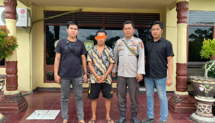 Diduga Kurir Narkoba Seorang Warga Dibekuk Tim Polsek Tebo Ulu