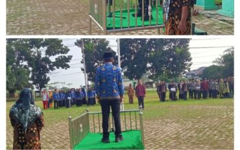 Apel Gabungan Setiap Tanggal 17 Sekaligus Peringati Hari Kebangkitan Nasional di Kecamatan Pamenang Barat