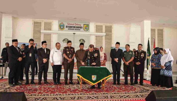 Rembuk Stunting Sekaligus Penobatan GENRE Sergai Ta 2024 di Hadiri Kapolres Sergai 