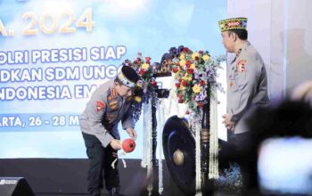 Kapolri Resmikan Komite Olahraga Polri, Wadah Para Polisi Atlet