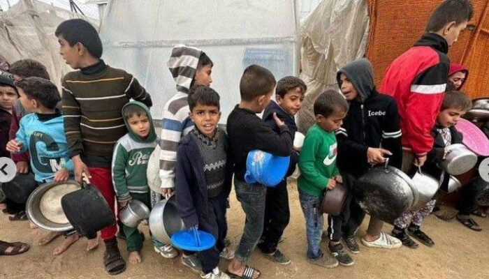 50 Ribu Anak Palestina di Jalur Gaza Malnutrisi Akut