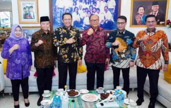 Bertemu Ketua MPR RI 2013-2014 Sidarto Danusubroto, Pimpinan MPR RI Terima Aspirasi Kaji Pasal 33 UUD NRI 1945 dan Sistem Pemilu