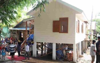 Momen HUT Bhayangkara Ke-78 Polda Sumsel Berikan Bantuan Bedah Rumah dan Bakti Sosial 