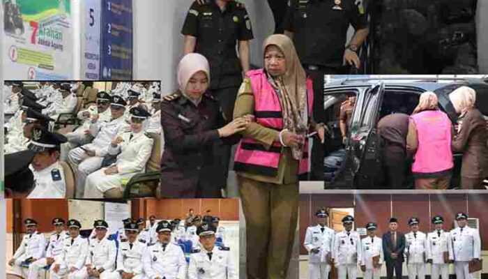 Ada Yang di Lantik Ada Yang di Borgol Simak Suka Dukanya !!!