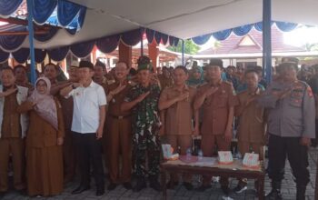 Pj. Bupati Bekasi Hadiri Lomba Kampung Bersih Makin Berani Dan Maju Berprestasi Tingkat Kecamatan Sukakarya