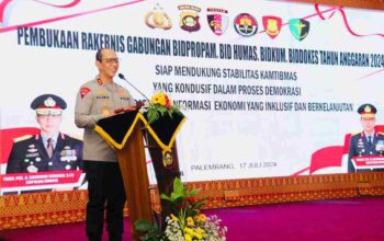 Kapolda Sumsel Tekankan Pentingnya Waspada Karhutla Antisipasi Datangnya Musim Kemarau