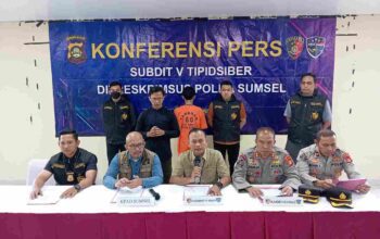 Subdit V Siber Ditreskrimsus Polda Sumsel Tangkap Tersangka Penyebaran Video Foto Asusila
