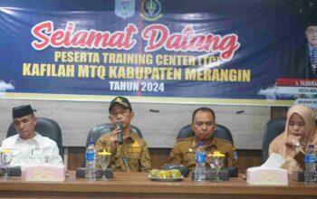 55 orang Kafilah Merangin Ikuti TC Aula Hotel Merangin Syari’ah 