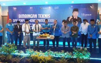 Menuju Indonesia Emas DPD KNPI Kab. Bekasi Gelar Bimtek di Quest Hotel 