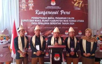 KPUD Muratara Buka Pendaftaran Calon Bupati dan Wakil Bupati