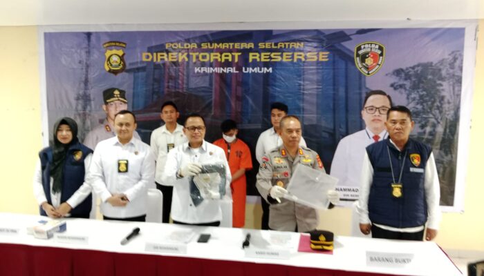 Polda Sumsel Amankan Diduga Pelaku Pencabulan Inisial KN 49 Yang Merupakan Aparatur Sipil Negara ASN