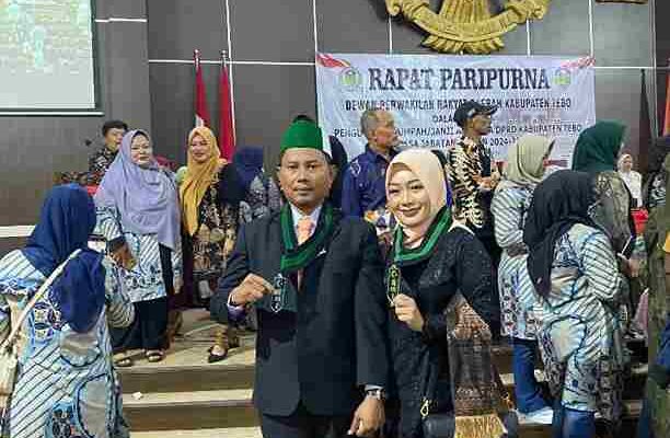 Dilantik Menjadi Anggota DPRD Tebo, Edi Hartono Ucapkan Terimakasih Kepada Timses, Relawan, Sanak Saudara dan Keluarga Besar MD KAHMI Tebo