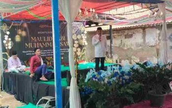 Kades Sukamakmur Ajak Warga Meneladani Akhlak Rasulullah