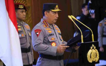 Kapolri Pimpin Pelantikan Sejumlah Kapolda dan Pengukuhan 2 Jabatan Baru di Polri