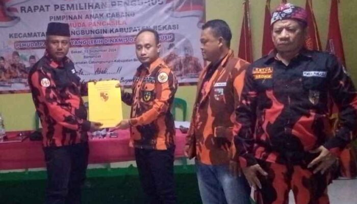 H. Janin Hata Terpilih Menjadi Ketua PAC Cabangbungin, Iwan Lentik Berpesan !!