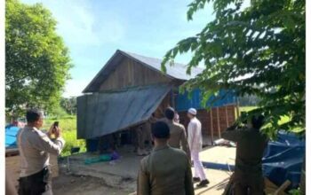 Adanya Aduan Warga, Warung Remang-remang di Bongkar Aparat Penegak Hukum 
