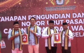Akhirnya, KPU Lamsel Tetapkan Nomor Urut Paslon Dalam PILKADA 2024