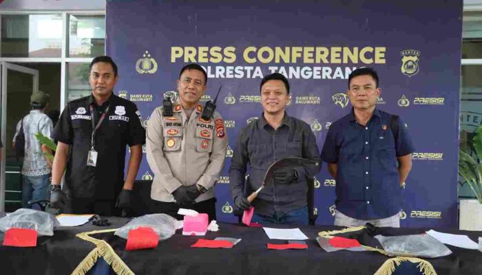 Dua Remaja Ditangkap Usai Pengeroyokan Fatal di Tigaraksa