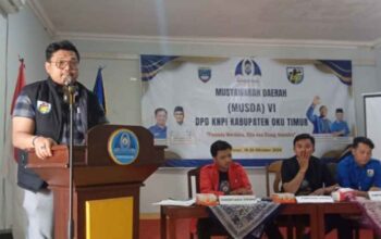 Musyawarah Mufakat, M Rofizul Yanmarta Terpilih Sebagai Ketua KNPI OKU Timur