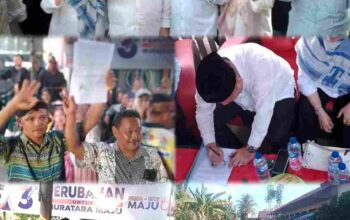 Kampanye Dialogis Nomor Urut 3  Firsa -Efri Disambut Antusias Warga Desa Sungai jauh 