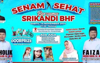 Wowww !!! Srikandi BHF  Gelar Senam Sehat Pada 16 November 2024 Bersama Paslon 02, Ada Doorprize Loh