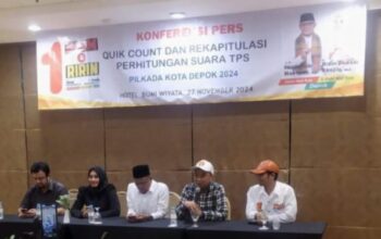 Woww! 80 Persen Sudah Masuk, Paslon Imam-Ririn Unggul 51,5 Persen di Pilkada Depok