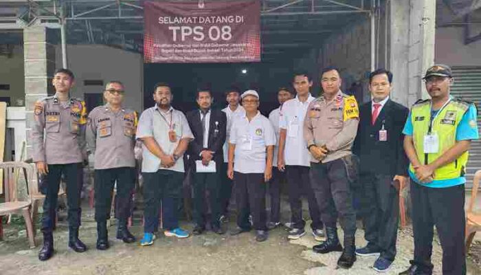 Anggota Polsek Cikarang Timur Hadiri Kegiatan Sosialisasi Pengawasan TPS Pemilu Serentak 2024